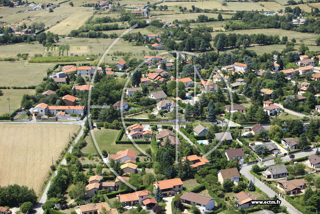 Photo arienne de Chaponost (Chaponost-le-Vieux)