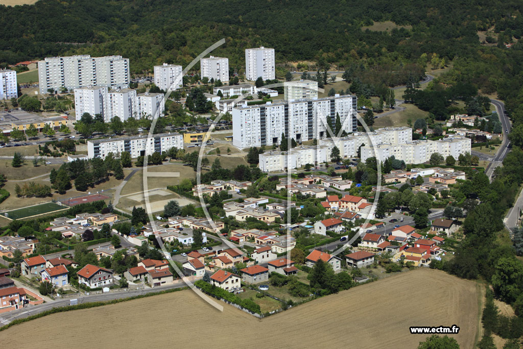 Photo arienne de Givors