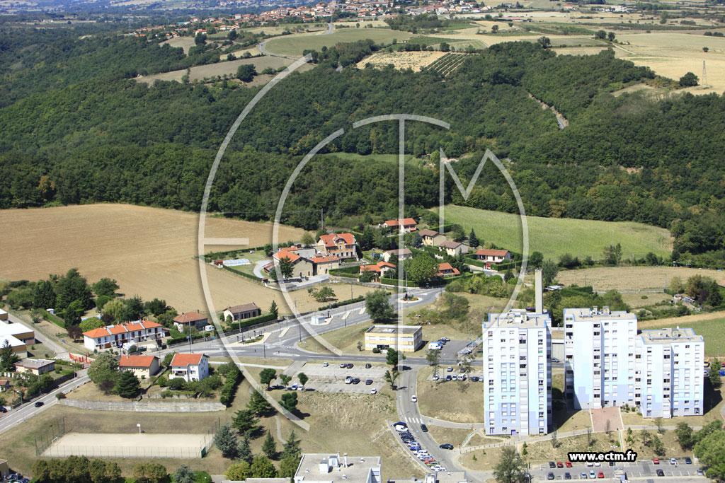 Photo arienne de Givors