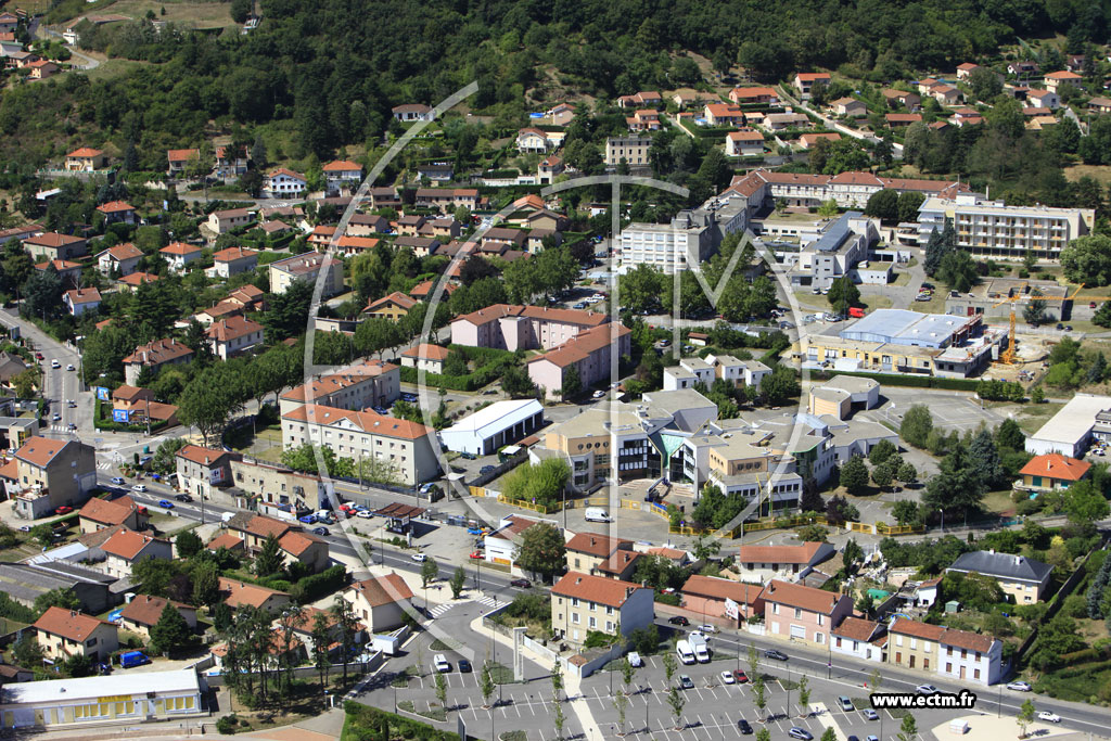 Photo arienne de Givors