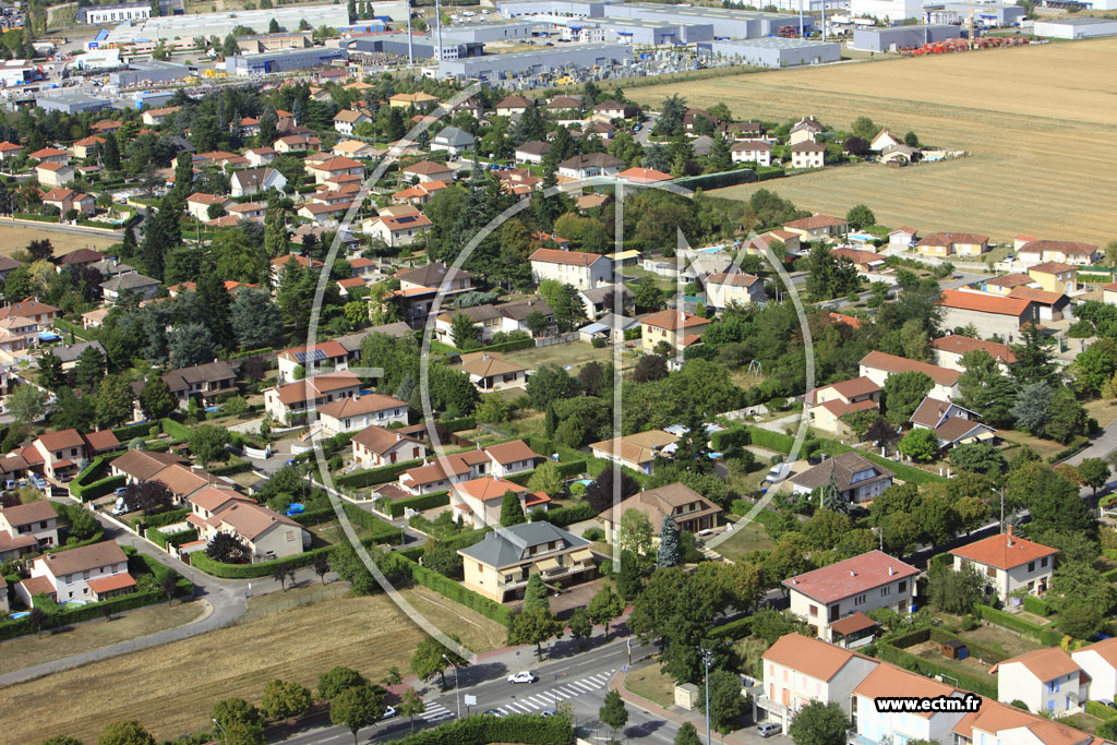 Photo arienne de Mions (Avenue des Tilleuls)