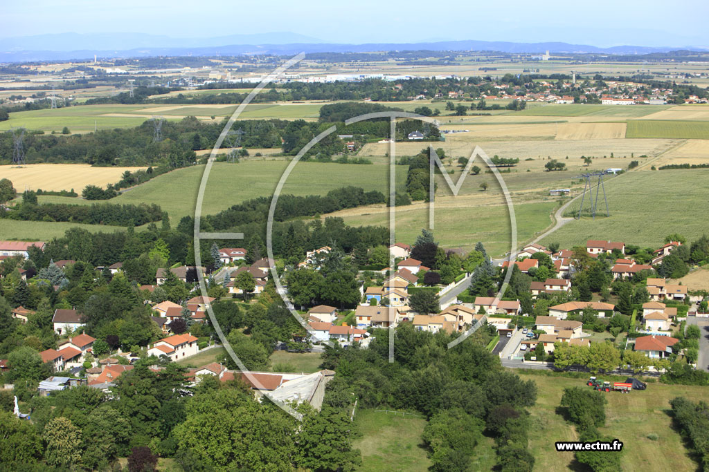 Photo arienne de Mions (Chemin de Chatanay)
