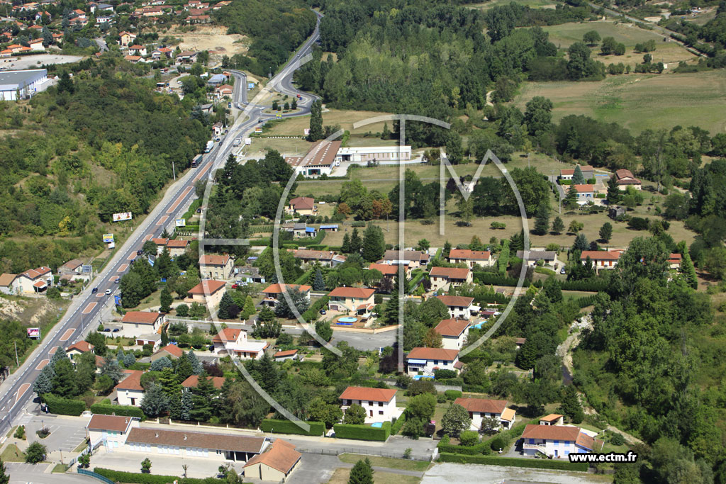 Photo arienne de Montagny (Montagny le Bas)