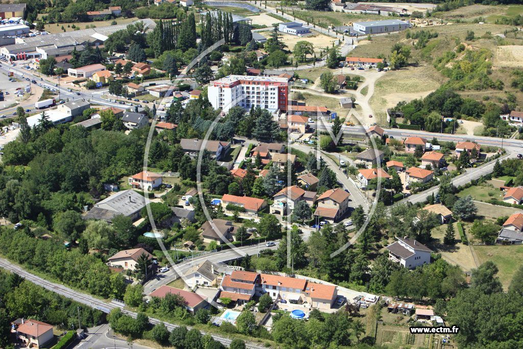 Photo arienne de Montagny (Montagny le Bas)