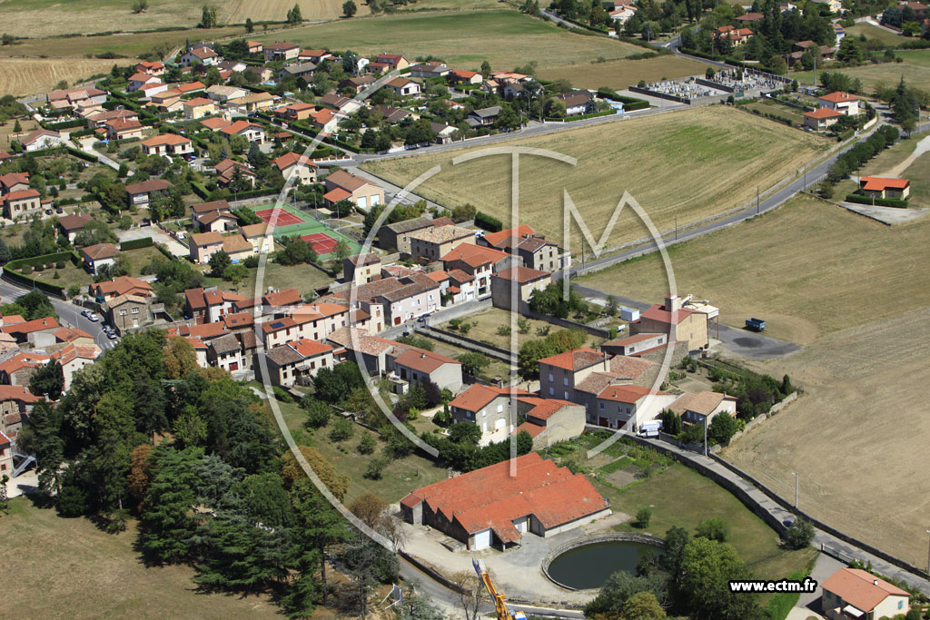 Photo arienne de Saint-Andol-le-Chteau