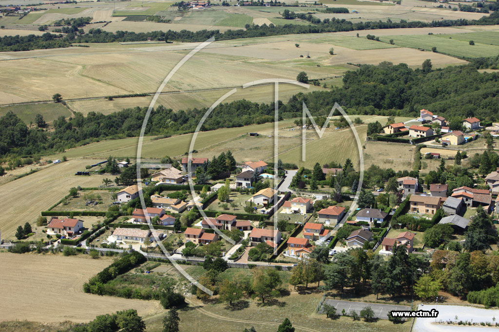 Photo arienne de Saint-Andol-le-Chteau