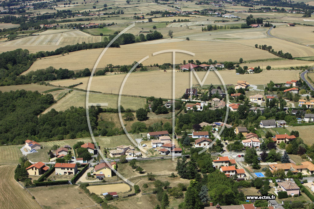 Photo arienne de Saint-Andol-le-Chteau