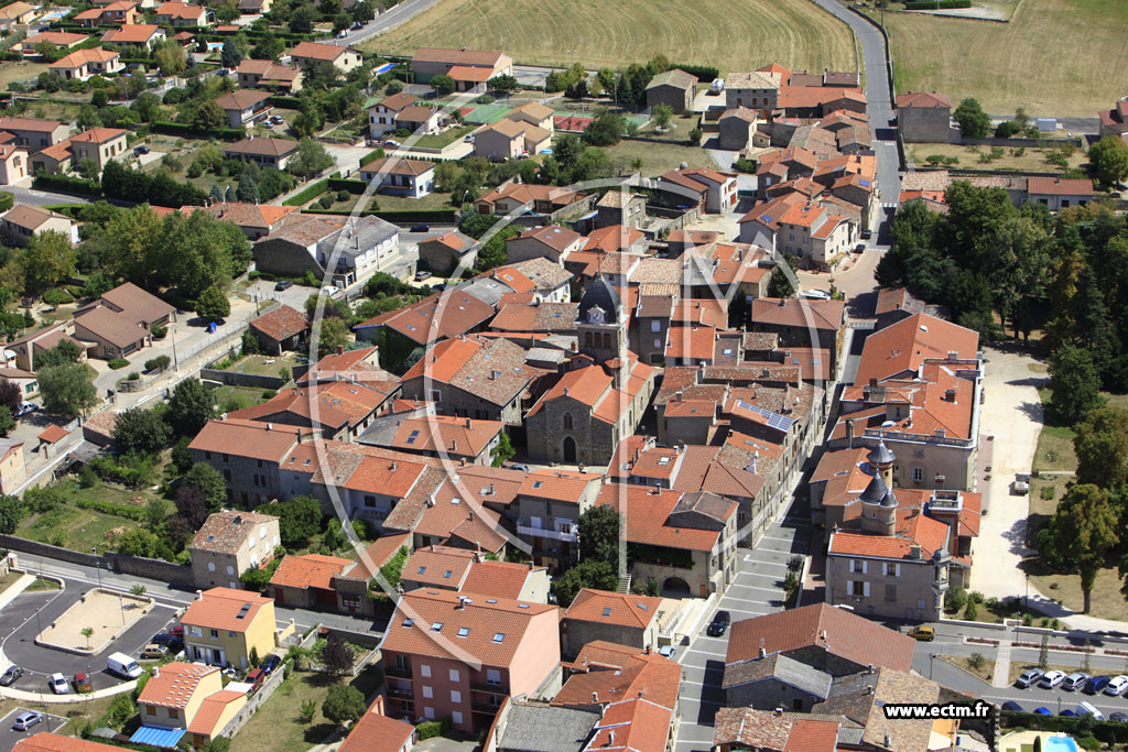 Photo arienne de Saint-Andol-le-Chteau