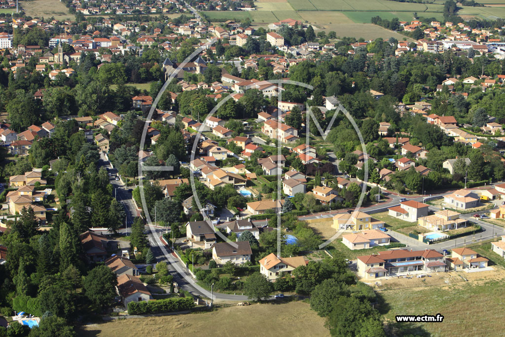 Photo arienne de Saint-Bonnet-de-Mure (Chemin des Ardillaux)