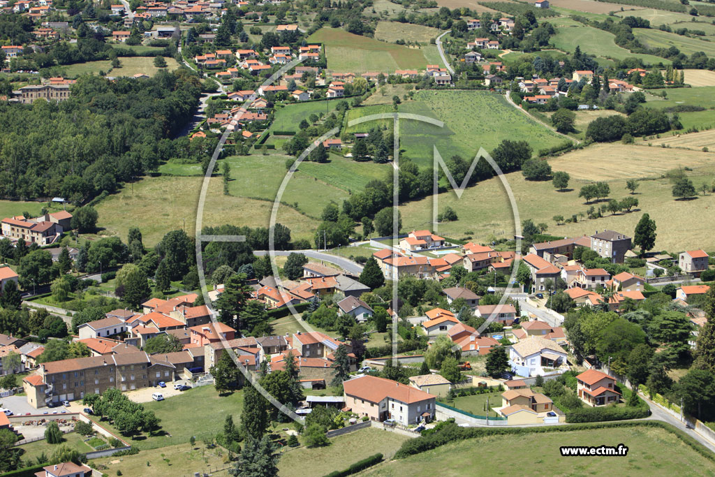 Photo arienne de Saint-Laurent-d'Agny