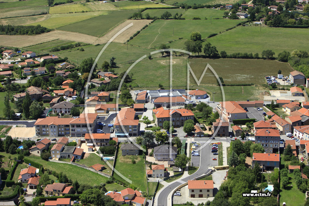 Photo arienne de Saint-Laurent-d'Agny