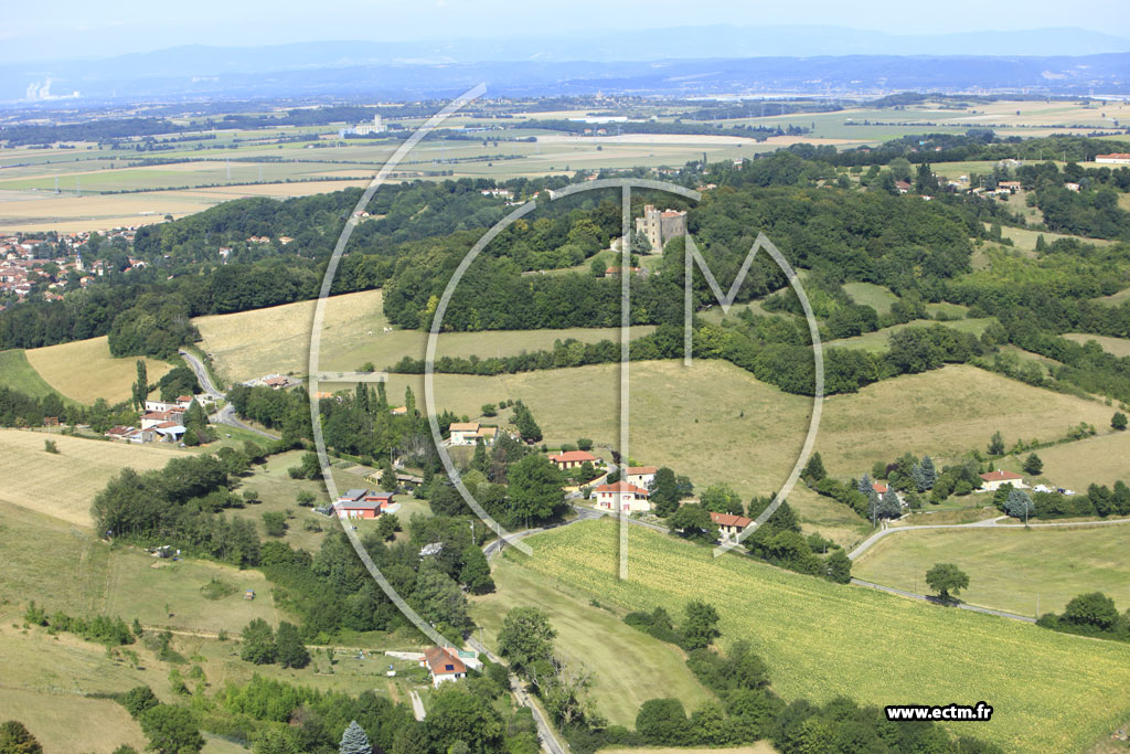 Photo arienne de Saint-Pierre-de-Chandieu (Les Granges)