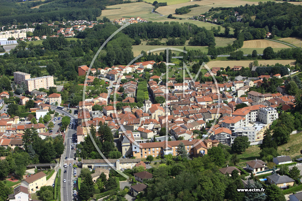 Photo arienne de Saint-Symphorien-d'Ozon