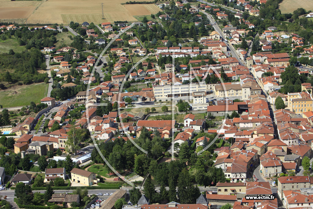 Photo arienne de Saint-Symphorien-d'Ozon