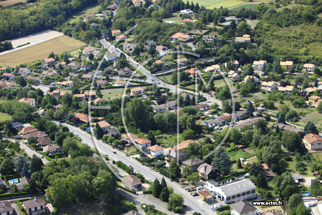Photo arienne de Saint-Symphorien-d'Ozon