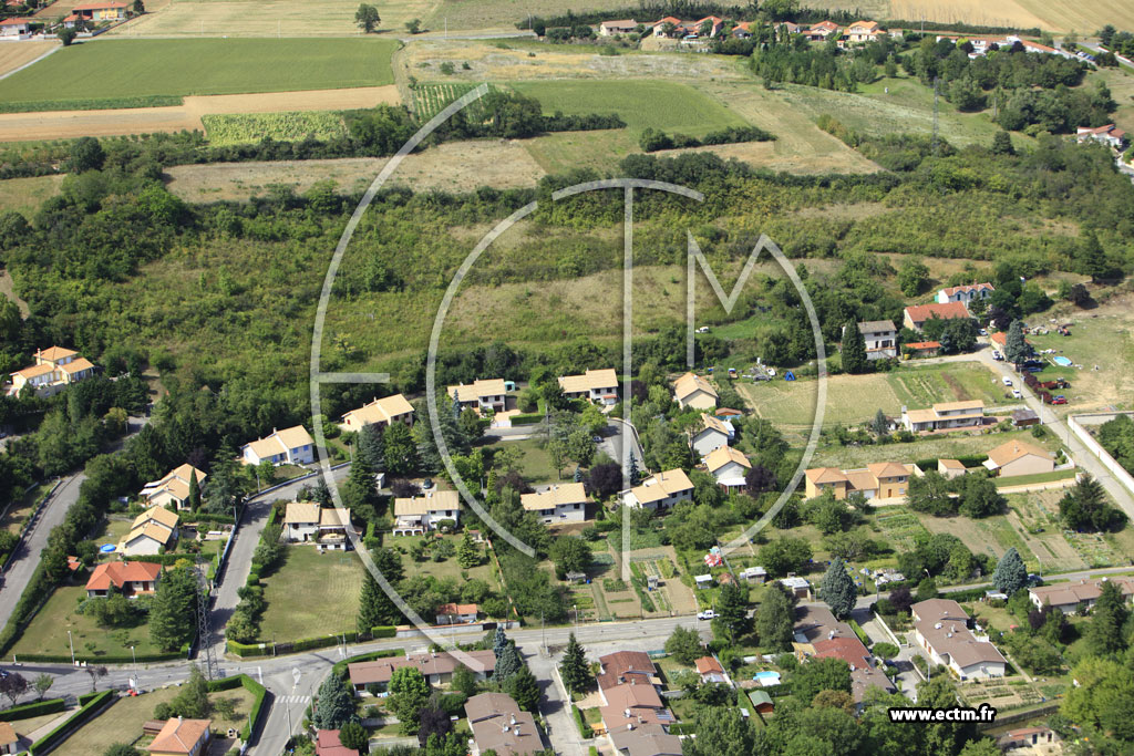 Photo arienne de Saint-Symphorien-d'Ozon
