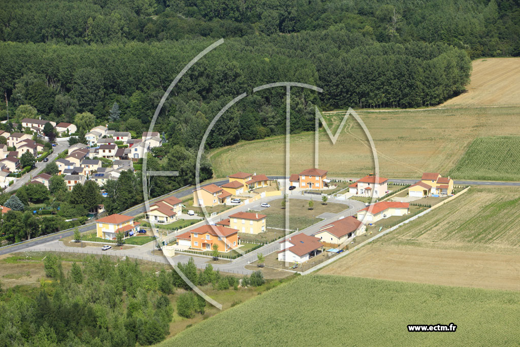 Photo arienne de Saint-Symphorien-d'Ozon
