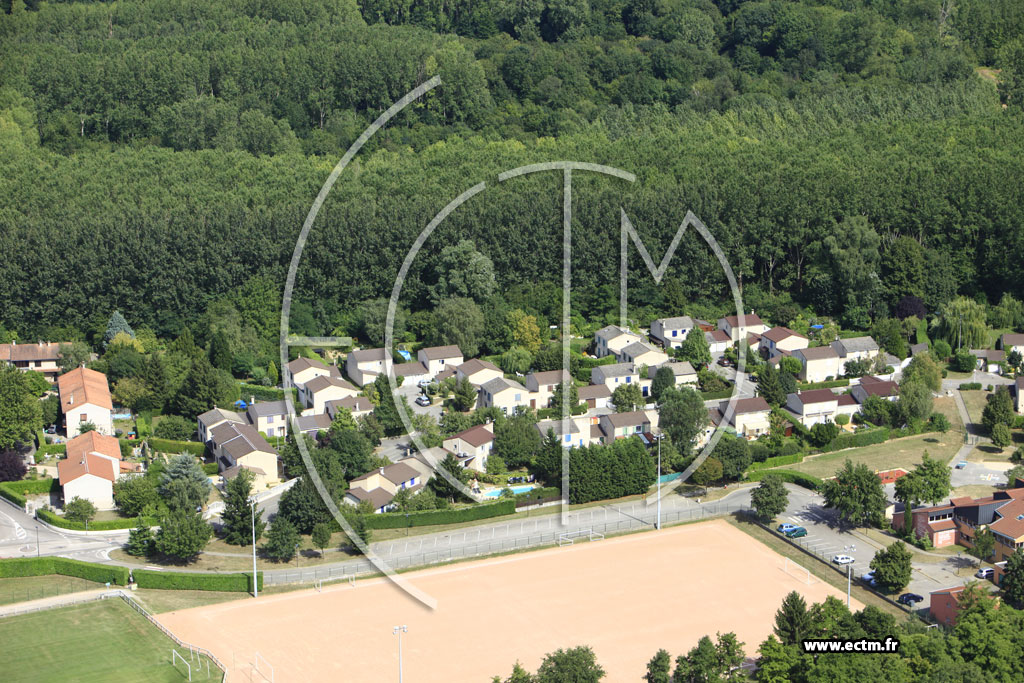 Photo arienne de Saint-Symphorien-d'Ozon