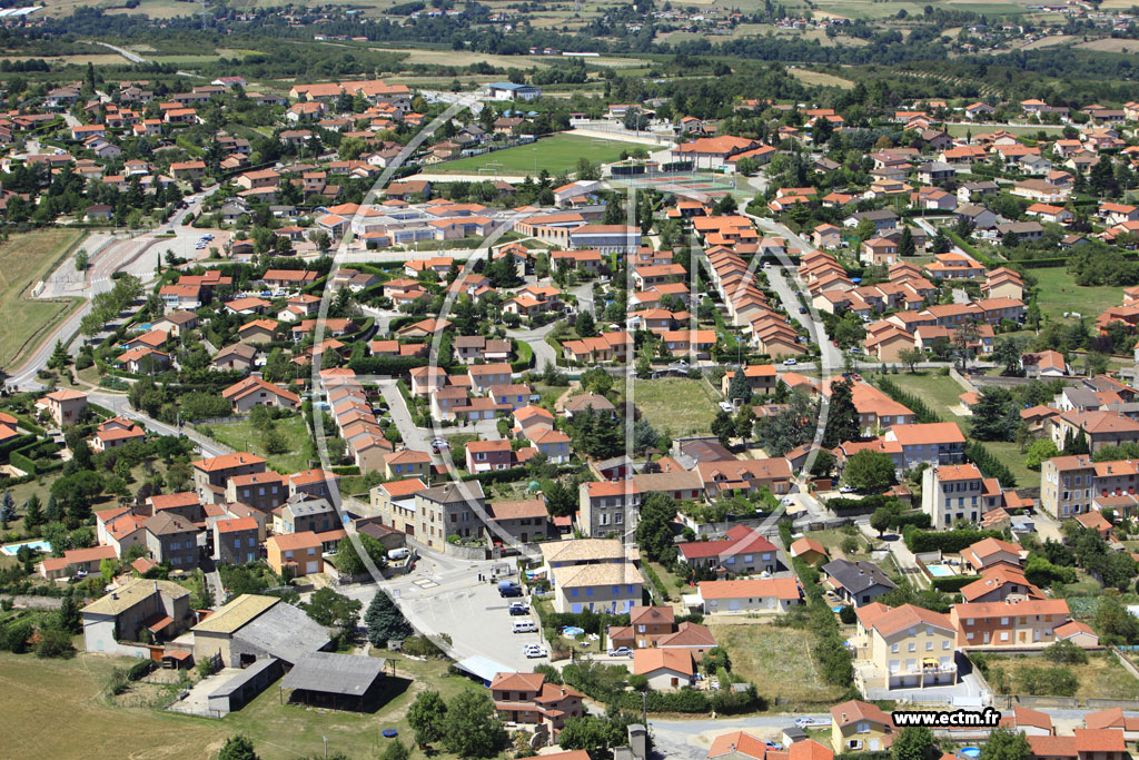 Photo arienne de Soucieu-en-Jarrest