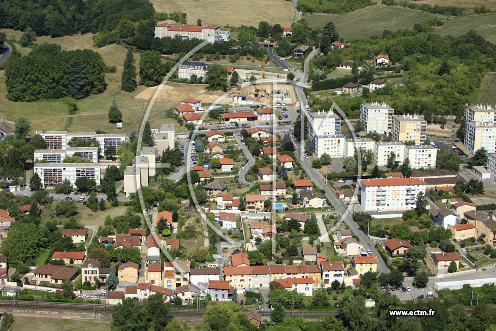 Photo arienne de Vernaison