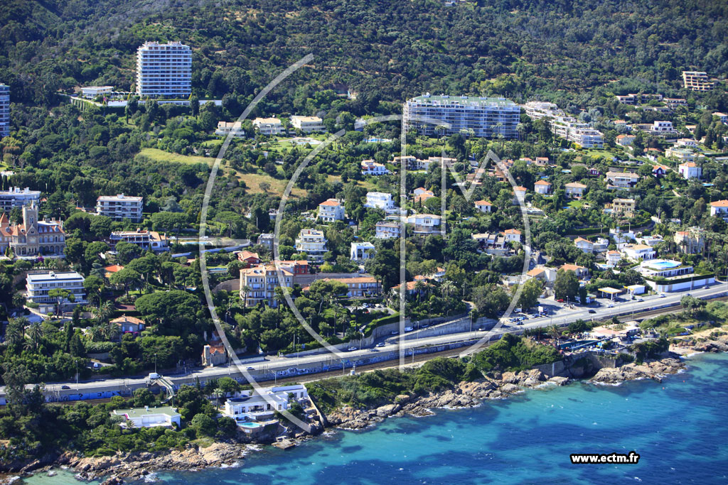 Photo arienne de Cannes (avenue du Marchal Juin)