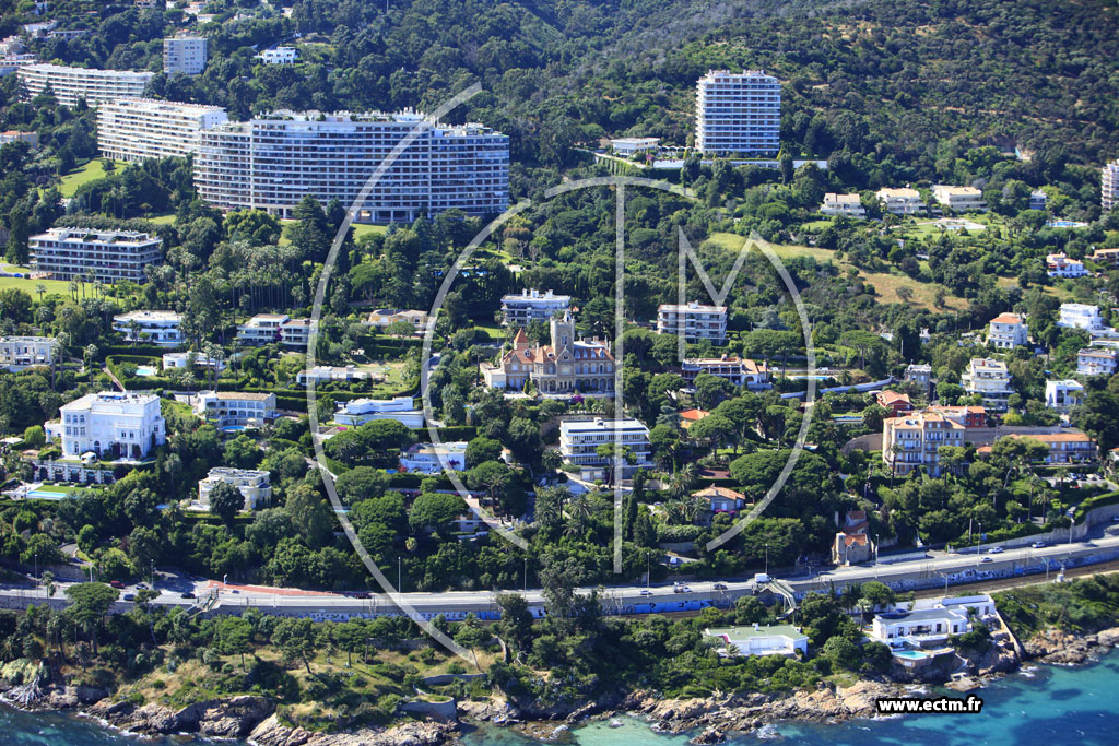 Photo arienne de Cannes (avenue du Marchal Juin)