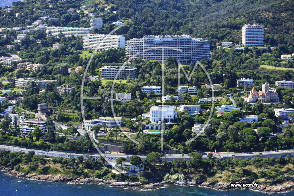 Photo arienne de Cannes (avenue du Marchal Juin)