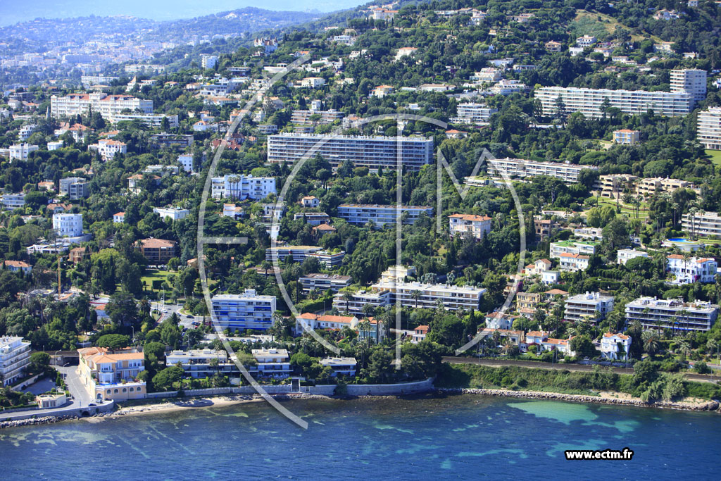 Photo arienne de Cannes (avenue du Marchal Juin)