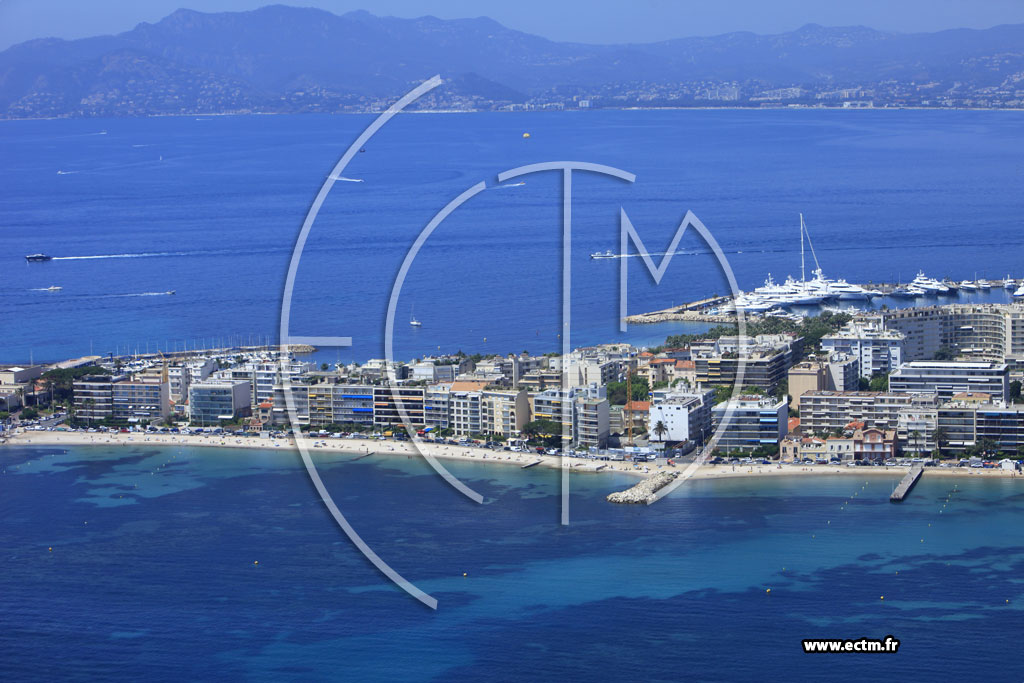 Photo arienne de Cannes (boulevard Eugne Gazagnaire)