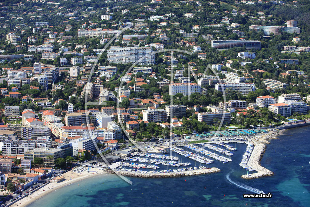 Photo arienne de Cannes (boulevard Eugne Gazagnaire)
