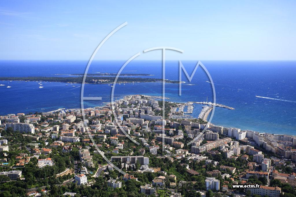 Photo arienne de Cannes (Cap de la Croisette)