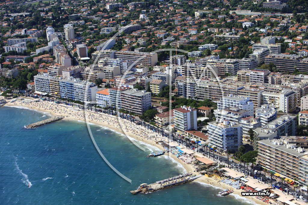 Photo arienne de Antibes (boulevard Charles Guillaumont)