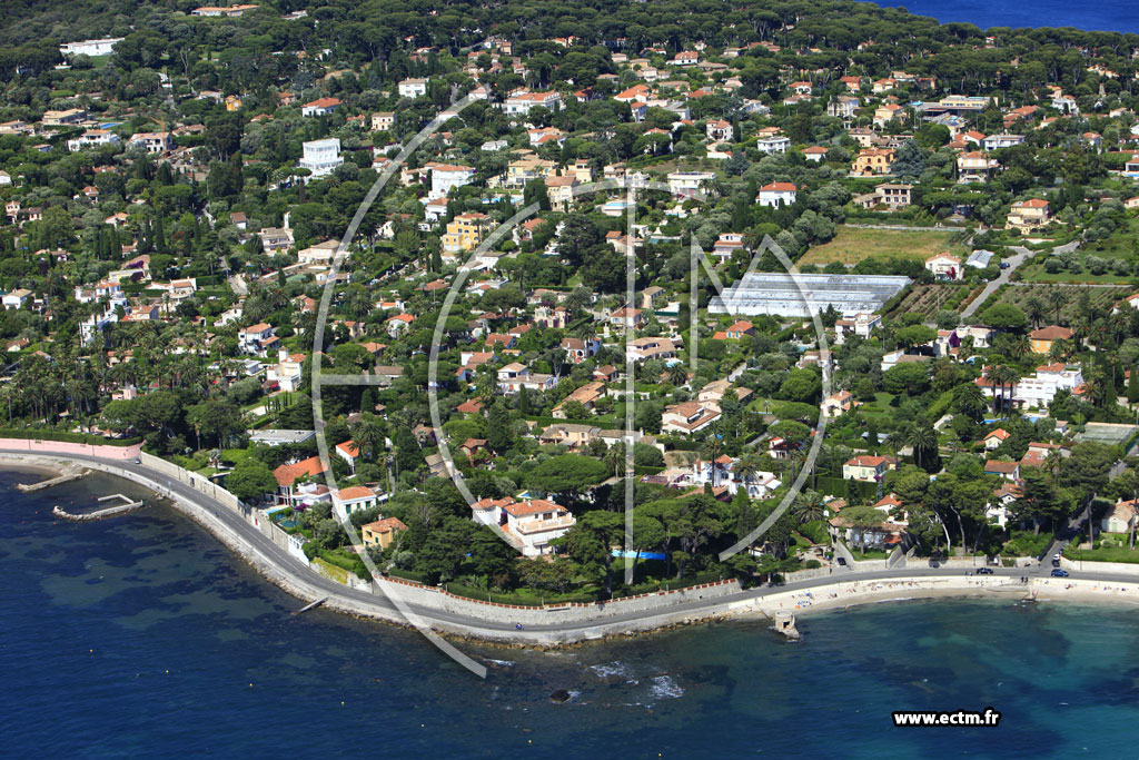 Photo arienne de Antibes (boulevard du Marchal Juin)