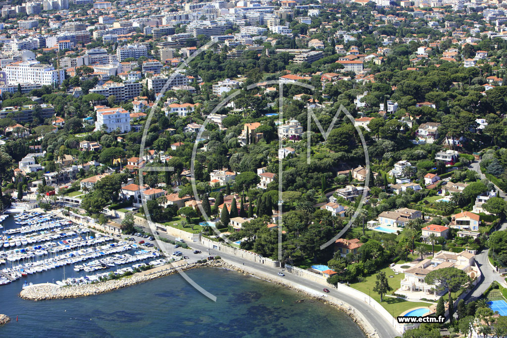 Photo arienne de Antibes (boulevard du Marchal Juin)