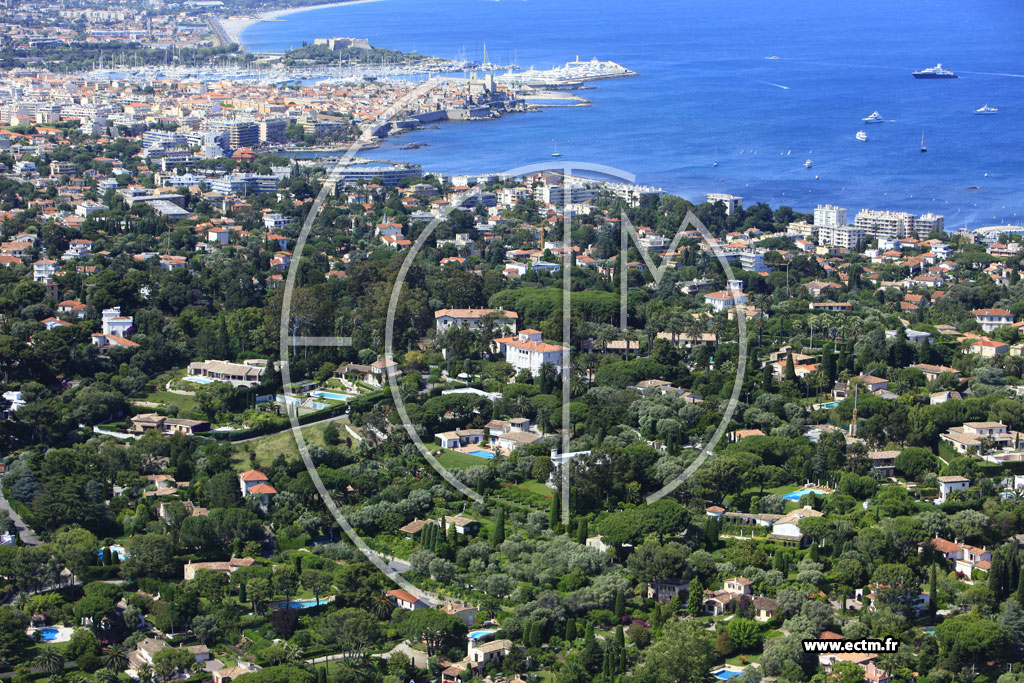 Photo arienne de Antibes (Cap d'Antibes)