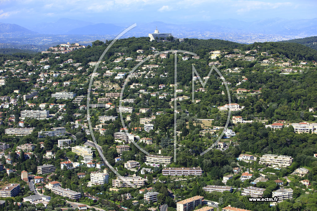 Photo arienne de Le Cannet (boulevard d'Olivetum)