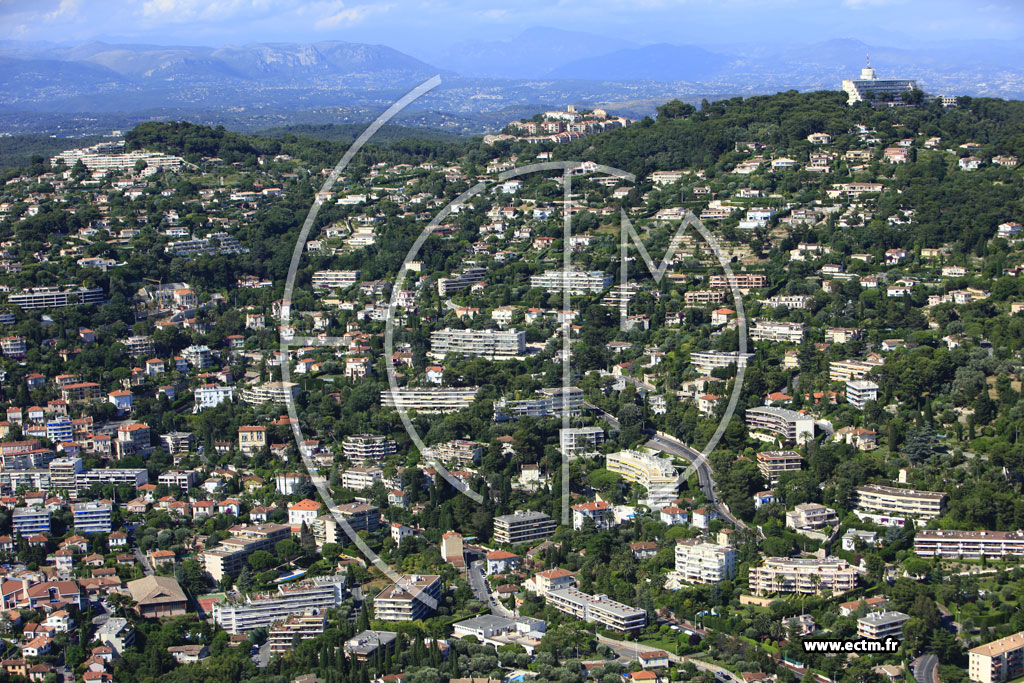 Photo arienne de Le Cannet (boulevard d'Olivetum)