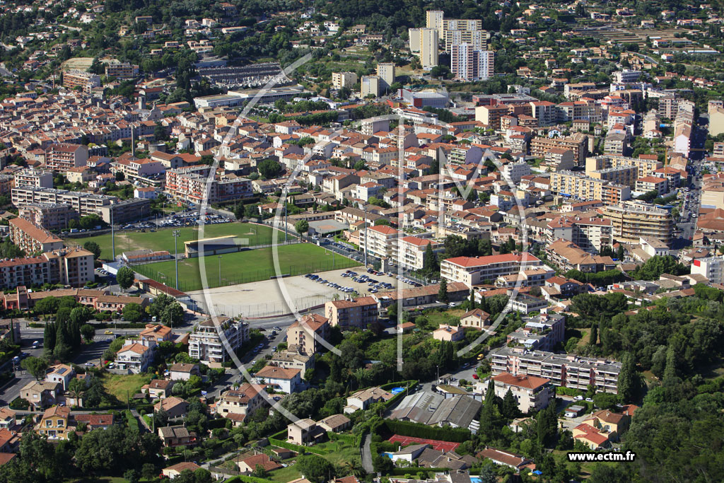 Photo arienne de Vallauris
