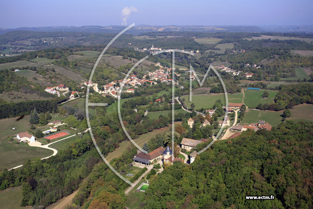 Photo arienne de Dizimieu (Le Bourg)