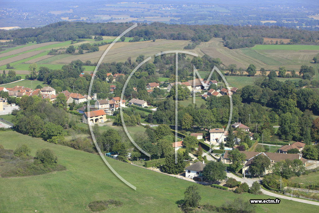 Photo arienne de Saint-Baudille-de-La-Tour