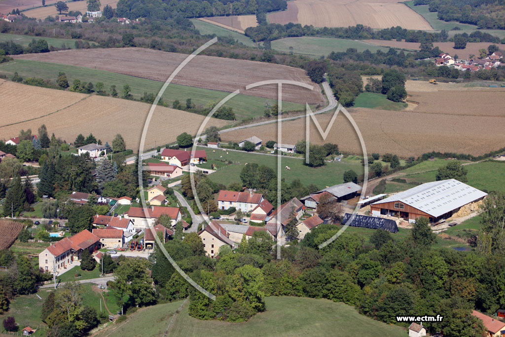 Photo arienne de Saint-Baudille-de-La-Tour (Baix)