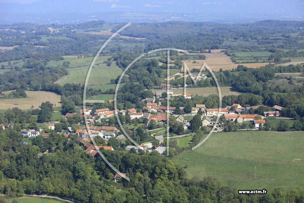 Photo arienne de Saint-Baudille-de-La-Tour (Brotel)