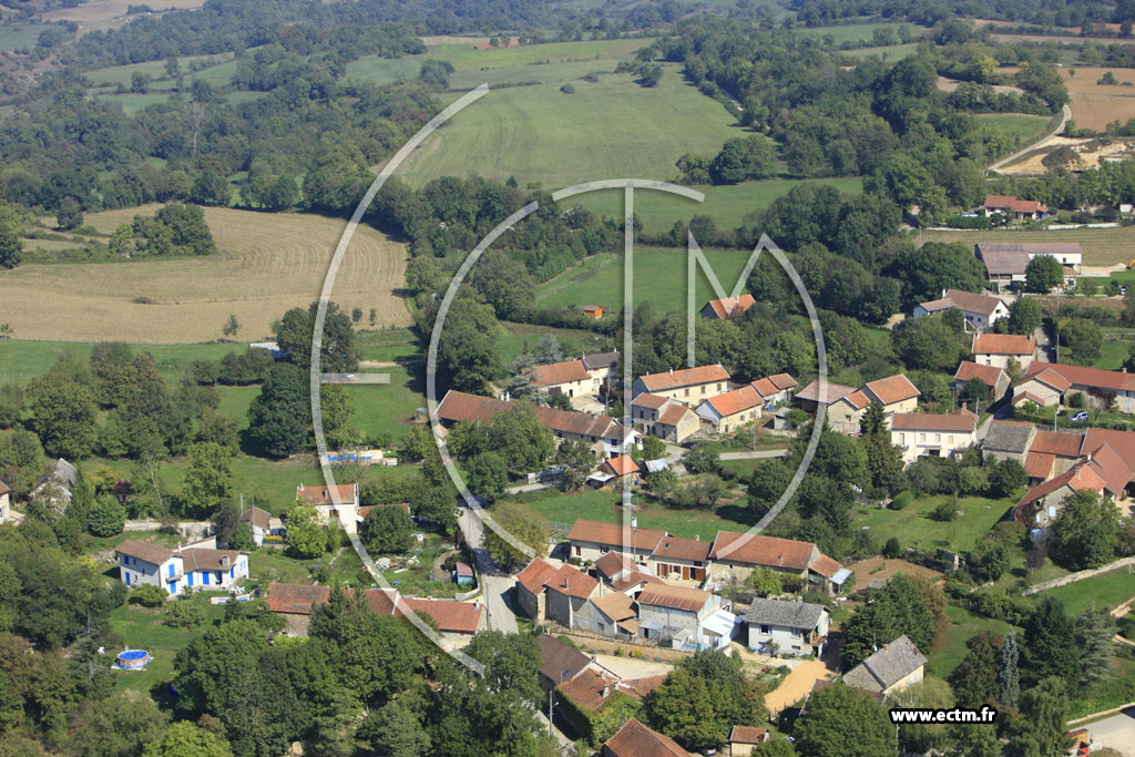 Photo arienne de Saint-Baudille-de-La-Tour (Brotel)