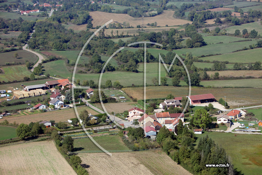 Photo arienne de Saint-Baudille-de-La-Tour (La Plaine)