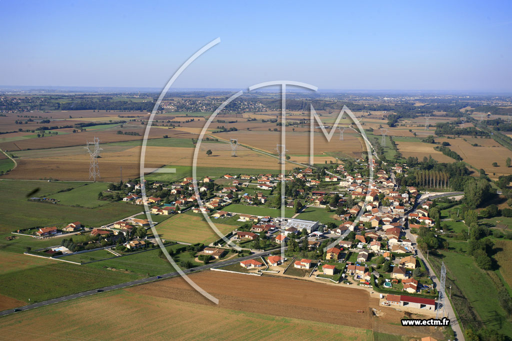 Photo arienne de Satolas-et-Bonce (Le chaffard)