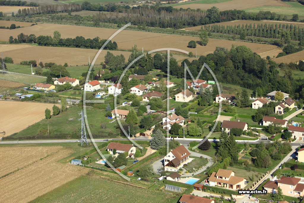 Photo arienne de Satolas-et-Bonce (Le chaffard)