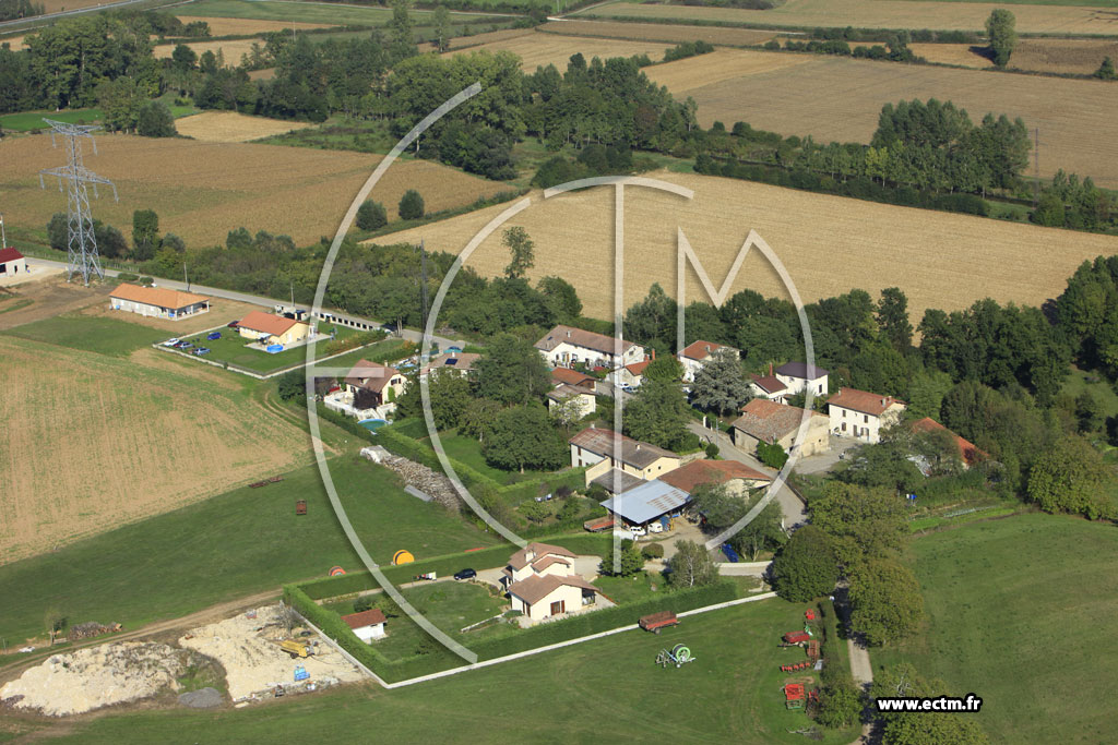 Photo arienne de Satolas-et-Bonce (Le chaffard)