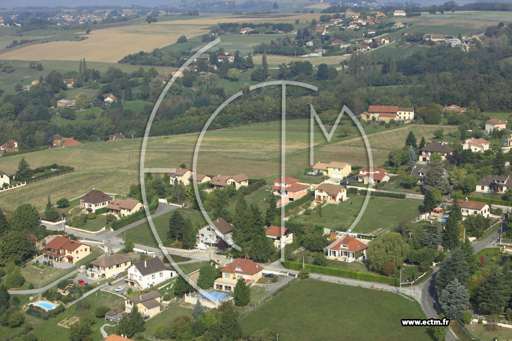 Photo arienne de Ruy (Chemin de la Ratelle)