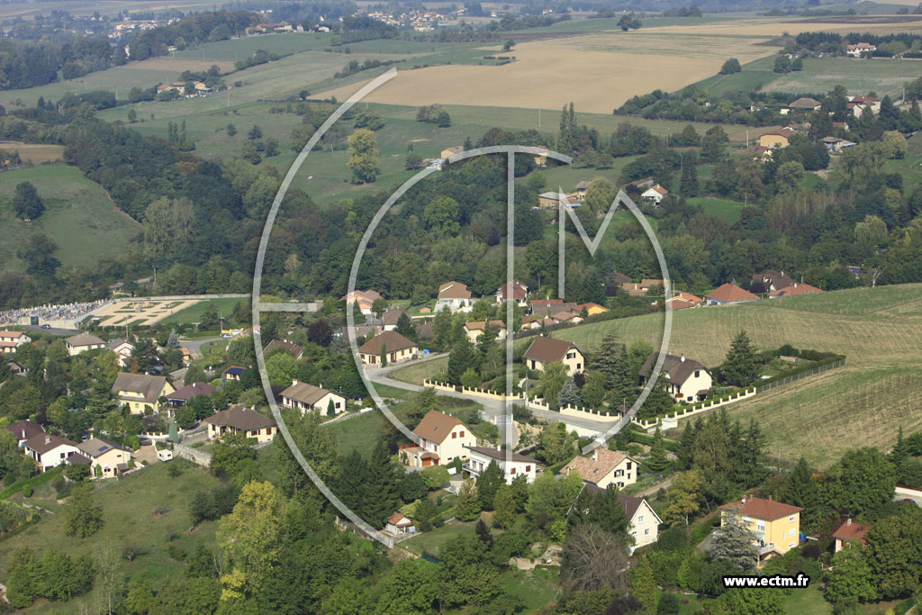 Photo arienne de Ruy (Chemin de la Ratelle)