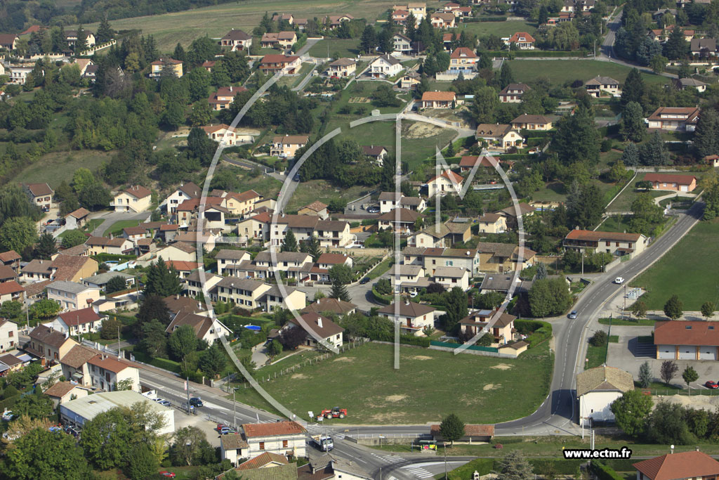Photo arienne de Ruy (Rue de Lavaizin)